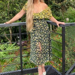 ZARA MIDI DRESS 🌸